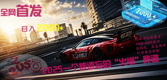 全网首发:2025一个被遗忘的“火爆”赛道轻松日入多张-蓝天网创